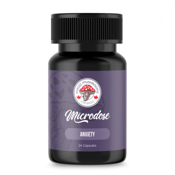 Anxiety Microdose Capsules (24) | Magic Mushrooms Canada