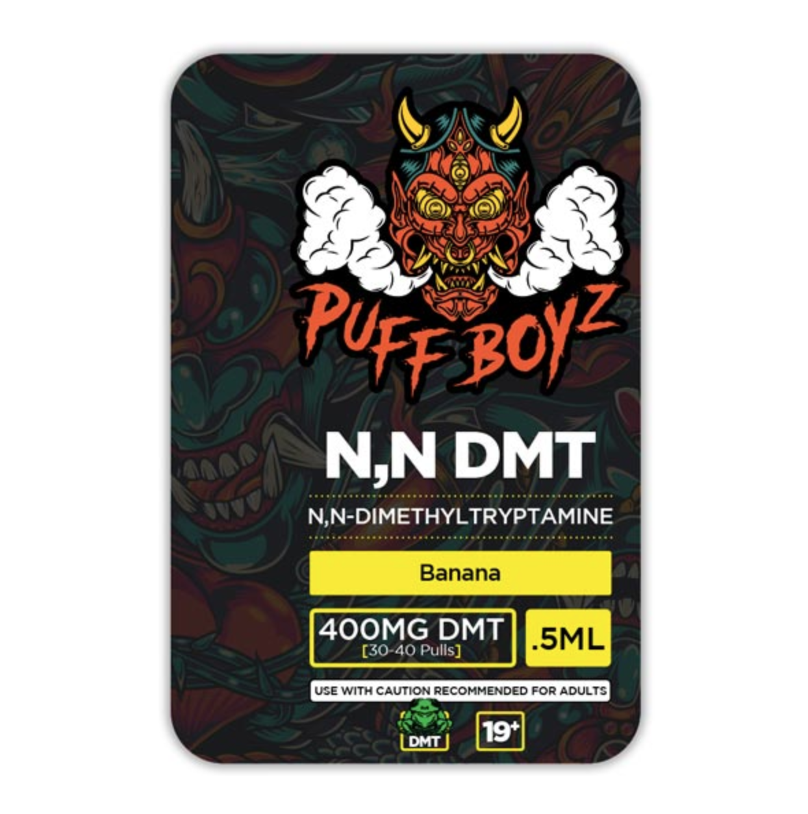 DMT NN .5ML(400MG DMT) – Puff Boyz – Banana
