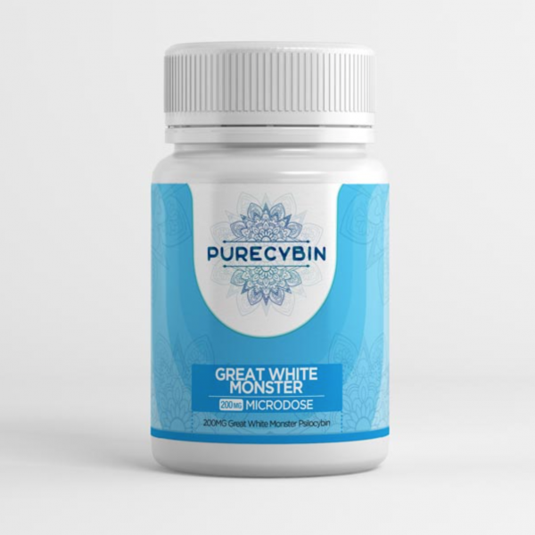 Great White Monster Microdose 200mg Purecybin (20)
