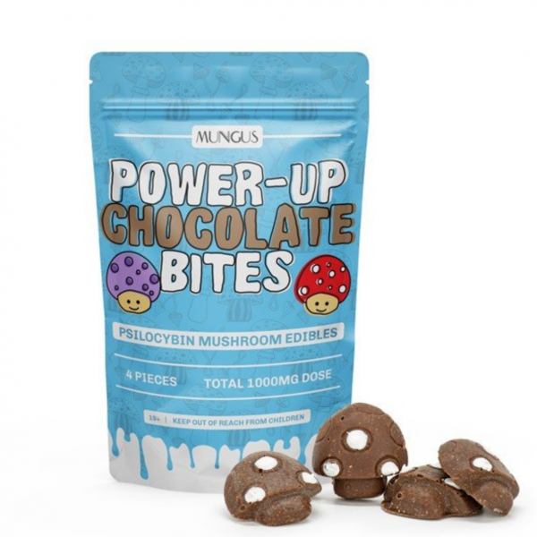 Mungus Power Up Chocolate Bites 1000mg