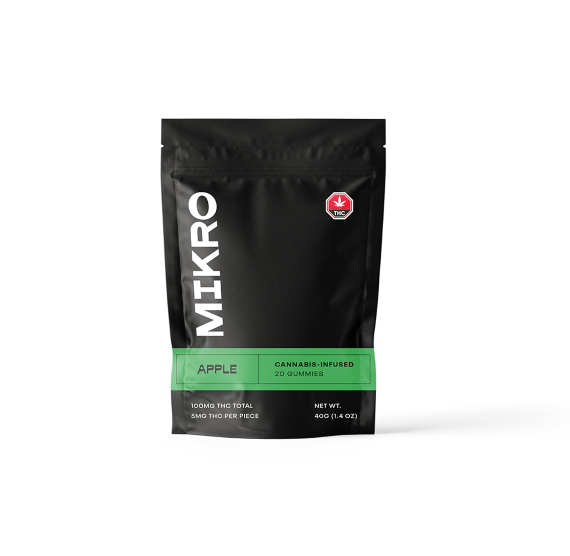 Mikro – Apple THC Gummies 100mg