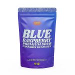 Blue Raspberry THC Gummies 500mg - Stoney Bites