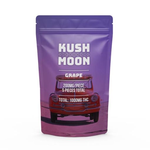 Kush Moon – Grape THC Gummies – 1000mg