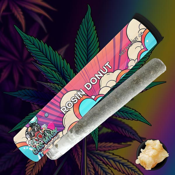 Gas Mask Rosin Donut