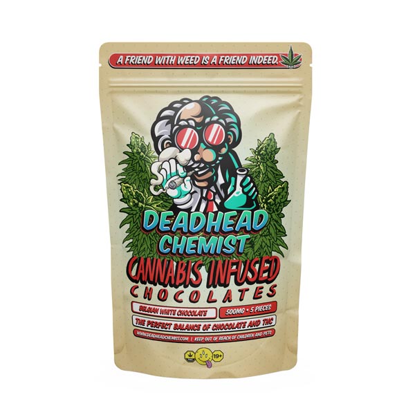 Belgian White Chocolate - 500MG THC - Deadhead Chemist