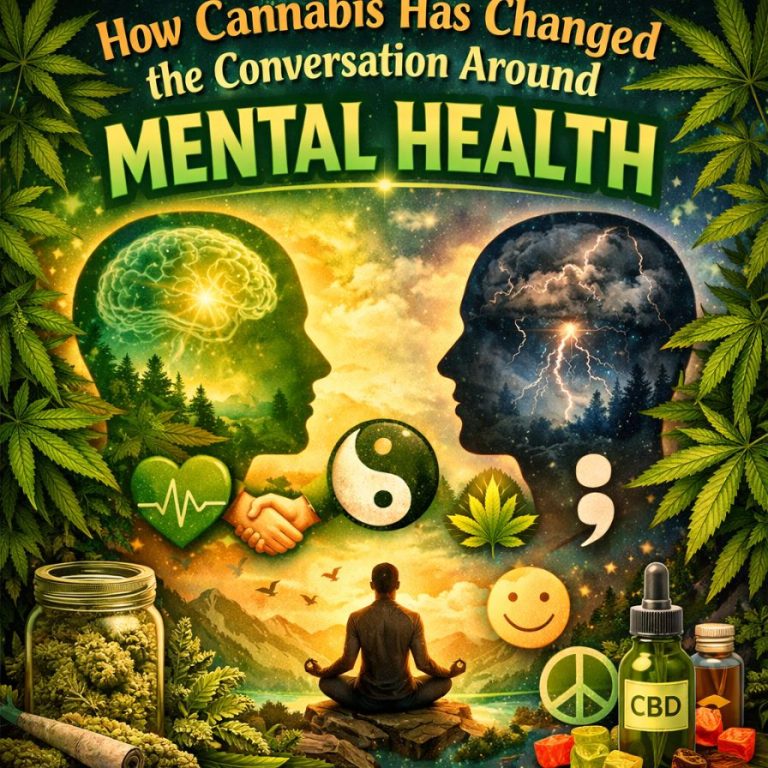 🌿 How Cannabis Has Changed the Conversation Around Mental Health