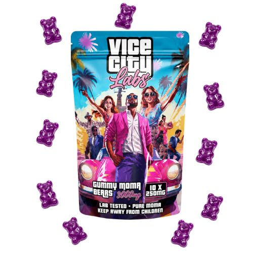 MDMA Gummy Bears 250MG – Grape – Vice City Labs